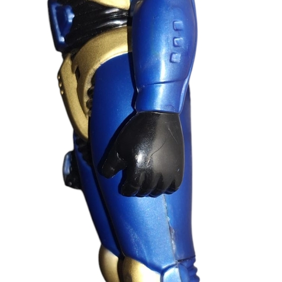 Gold and Blue Action Figure with Light-Up Feature - Picture 7 of 10